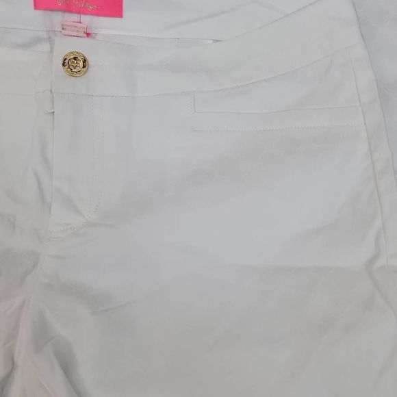 Lilly pulitzer  Kelly Textured Ankle Length Skinny Pant size 8 - Picture 8 of 10
